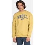 Beige Fleece REELL Geweven Oversized sweaters  in maat XXL voor Heren 