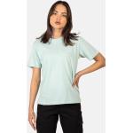 Groene Jersey REELL Geweven T-shirts met ronde hals Ronde hals  in maat L Bio voor Dames 