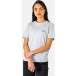 Blauwe Jersey REELL Geweven T-shirts met ronde hals Ronde hals  in maat L Bio voor Dames 