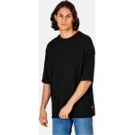 Zwarte Jersey REELL Geweven T-shirts  in maat XL voor Heren 