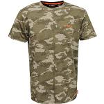 Kaki Polyester Regatta Camouflage T-shirts  in maat S voor Heren 