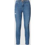 Blauwe Polyester ONLY Daisy Used Look Regular jeans in de Sale voor Dames 
