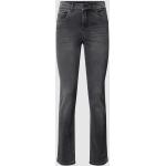 Donkergrijze Polyester Stretch Angels Jeans Regular jeans voor Dames 