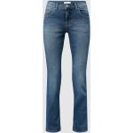 Blauwe Polyester Stretch Angels Jeans Regular jeans voor Dames 