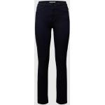Marine-blauwe Polyester Brax Shakira Regular jeans voor Dames 