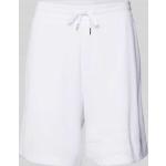 Witte Polyester Emporio Armani Fitness-shorts  in maat M voor Heren 