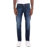 Donkerblauwe Replay Regular jeans  in maat XS  lengte L32  breedte W36 in de Sale voor Heren 