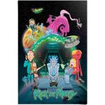 Reinders Poster Rick and Morty - toilet adventure