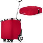 Reisenthel - EXCLUSIEVE AANBIEDING carrycruiser + GRATIS cover Boodschappenmand boodschappentas boodschappentrolley (rood)