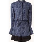 Donkerblauwe Polyester Reiss Mini jurken  in maat XL Mini in de Sale voor Dames 