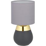 Moderne Gouden Dimbare Relaxdays E14 Touch tafellampen Ovaal 