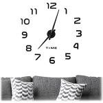 Moderne Zwarte Relaxdays Design klokken in de Sale 
