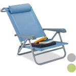Blauwe Stalen Relaxdays Ligstoelen 