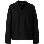 Casual Zwarte Wollen Marc Cain Oversized sweaters V-hals  in maat S in de Sale voor Dames 