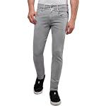 Casual Grijze Stretch Replay Used Look Slimfit jeans  in maat M  breedte W31 Bio Sustainable in de Sale voor Heren 