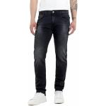 Donkergrijze Replay Slimfit jeans  breedte W33 in de Sale voor Heren 