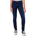 Donkerblauwe High waist Replay Hoge taille jeans  breedte W26 voor Dames 