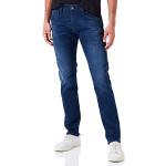 Casual Blauwe Stretch Replay Slimfit jeans  breedte W30 Sustainable in de Sale voor Heren 