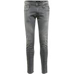 Grijze Replay Slimfit jeans  in maat M  breedte W27 in de Sale voor Heren 