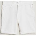 Witte Rubberen Stretch Replay Jeans shorts voor Heren 