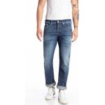 Blauwe Polyester Replay Waitom Regular jeans  in maat M  lengte L36  breedte W32 in de Sale voor Heren 
