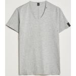 Grijze Replay V-hals T-shirts V-hals  in maat XL voor Heren 