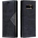 Zwarte Siliconen Samsung Galaxy Note 8 Hoesjes type: Flip Case Sustainable 