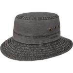 Zwarte Stetson Bucket hats  in maat XL 60 voor Dames 
