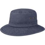Donkerblauwe Stetson Bucket hats  in maat XL 60 voor Dames 