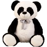 Zwarte Sinterklaas 100 cm Teddyberen met motief van Panda voor Babies 