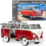 Witte Revell Volkswagen Bulli / T1 Vervoer Knutselen met motief van Bus in de Sale 