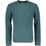 Streetwear Blauwe Merinowollen REVOLUTION Pullovers met kraag  in maat L voor Heren 