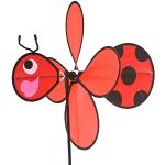 RHOMBUS 911840 weervlag Ladybug, rood en zwart, 48 x 7, 5 x 73 cm