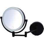 RIDDER Spiegel, cosmeticaspiegel, make-upspiegel, hangspiegel Shuri, zwart | touch | dimmer | 5x vergroting