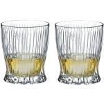 Transparante Glazen Riedel Whisky glazen 2 stuks 