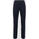 Marine-blauwe Polyester Stretch Zerres Skinny jeans  in Grote Maten  in maat S in de Sale voor Dames 
