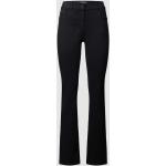 Zwarte Polyester Stretch Zerres Skinny jeans  in Grote Maten  in maat S in de Sale voor Dames 
