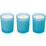 Ritzenhoff Aroma Naturals Modern geurkaars set van 3, glas, blauw, 5 x 5 x 6 cm, 3-delig