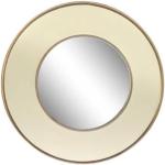 Riverdale - Spiegel Tess goud|ivoor 50cm - Beige
