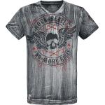 Rock Grijze rock rebel by emp T-shirts met opdruk  in maat 5XL voor Heren 