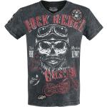 Rock Zwarte rock rebel by emp T-shirts met opdruk  in maat L voor Heren 