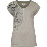 Rock Zandbeige rock rebel by emp T-shirts met opdruk  in maat S voor Dames 