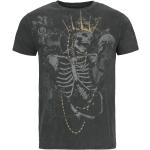 Rock Zwarte rock rebel by emp T-shirts met opdruk Ronde hals  in maat XL voor Heren 