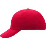 Rode baseballcap voor volwassenen