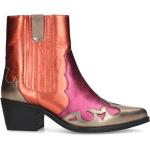 Cowboy Roze Metallic Laarzen met blokhak Blokhakken  in maat 37 in de Sale voor Dames 