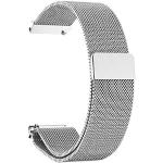 Zilveren Zilveren Smartwatches met Roestvrij Staal Armband met Gesp Gepolijste voor Dames 