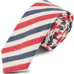 Multicolored Gestreepte Smalle stropdassen voor Heren 