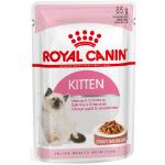 Royal Canin Kitten natvoer jelly /gravy 85g 2x in Saus (24x85 gr)