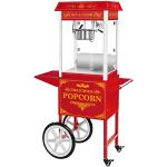 Rode Roestvrije Stalen Royal Catering Popcornmachines 