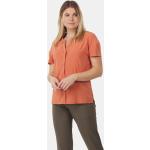 Oranje Polyester Ademende Geweven T-shirts Bluesign met motief van Ruimte Sustainable voor Dames 